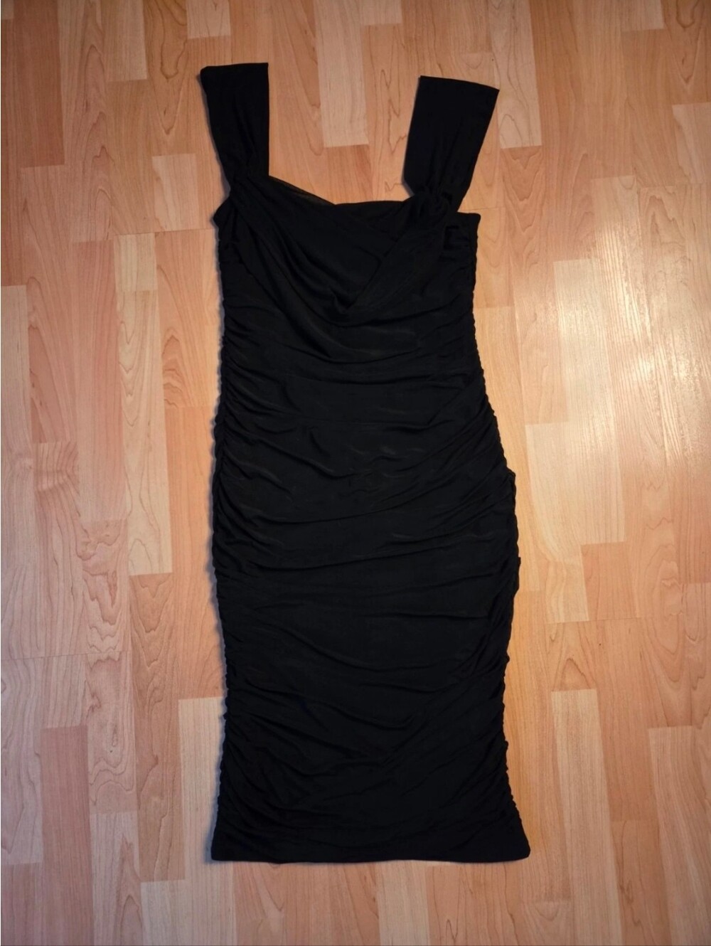 Prettygarden off shoulder bodycon midi dress